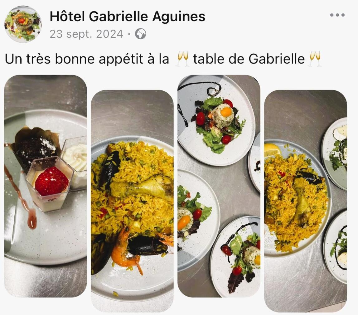 Gabrielle Hotel Aiguines Exterior photo